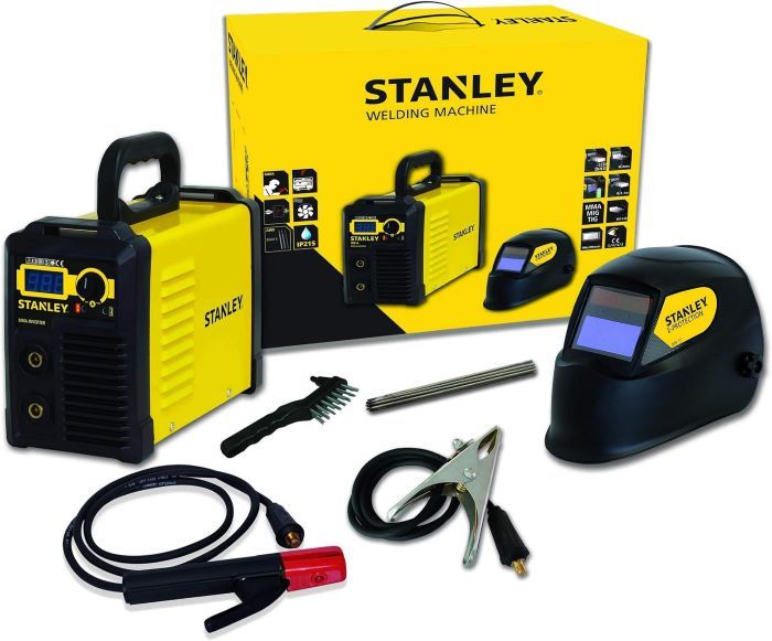  Soldadora Inverter Stanley First 160 Kit destacada