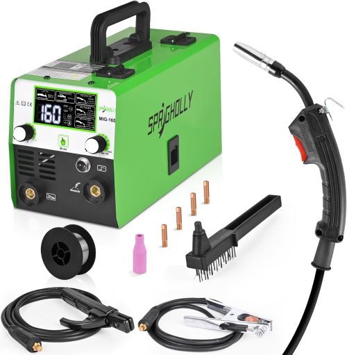 Soldador MIG de 160 amperios 230 V 