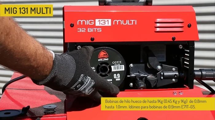  Stayer Equipo de soldadura para Hilo hueco, MIG 131 
