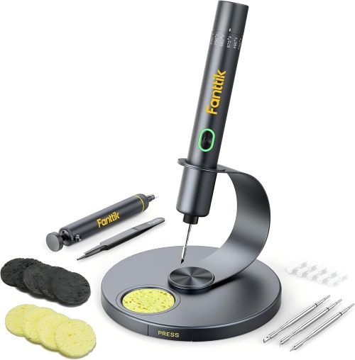 Fanttik de soldador T1 Max, soldador inalámbrico,7 segundos de calentamiento rápido
