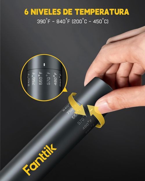 Fanttik de soldador T1 Max, soldador inalámbrico,7 segundos de calentamiento rápido